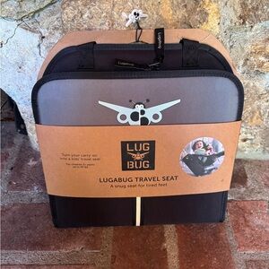 Black and Gray Travel Seat for Toddlers